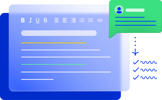 Text editor and commentator - Light