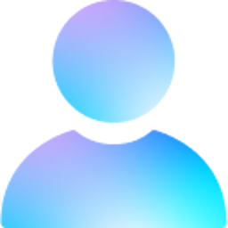 a black circle with a white circle in the middle