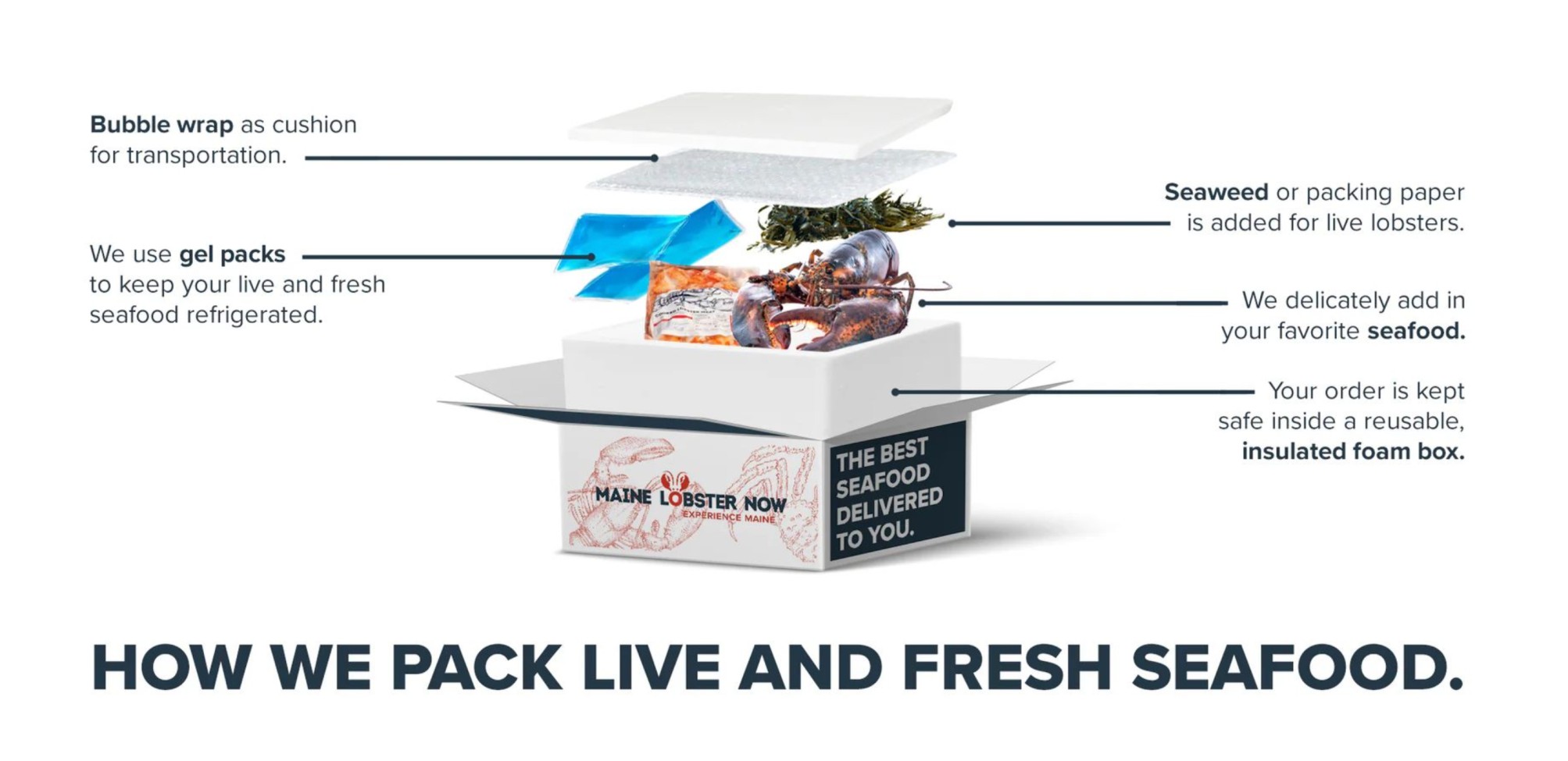 Maine lobster now product page